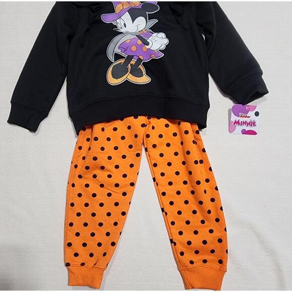 Minnie mouse Halloween pajama set toddler size 3T girl - Picture 3 of 9
